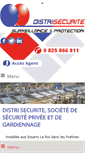 Mobile Screenshot of distrisecurite.fr